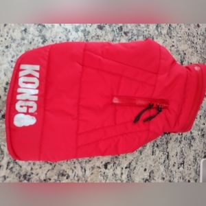 Red, Kong dog parka
